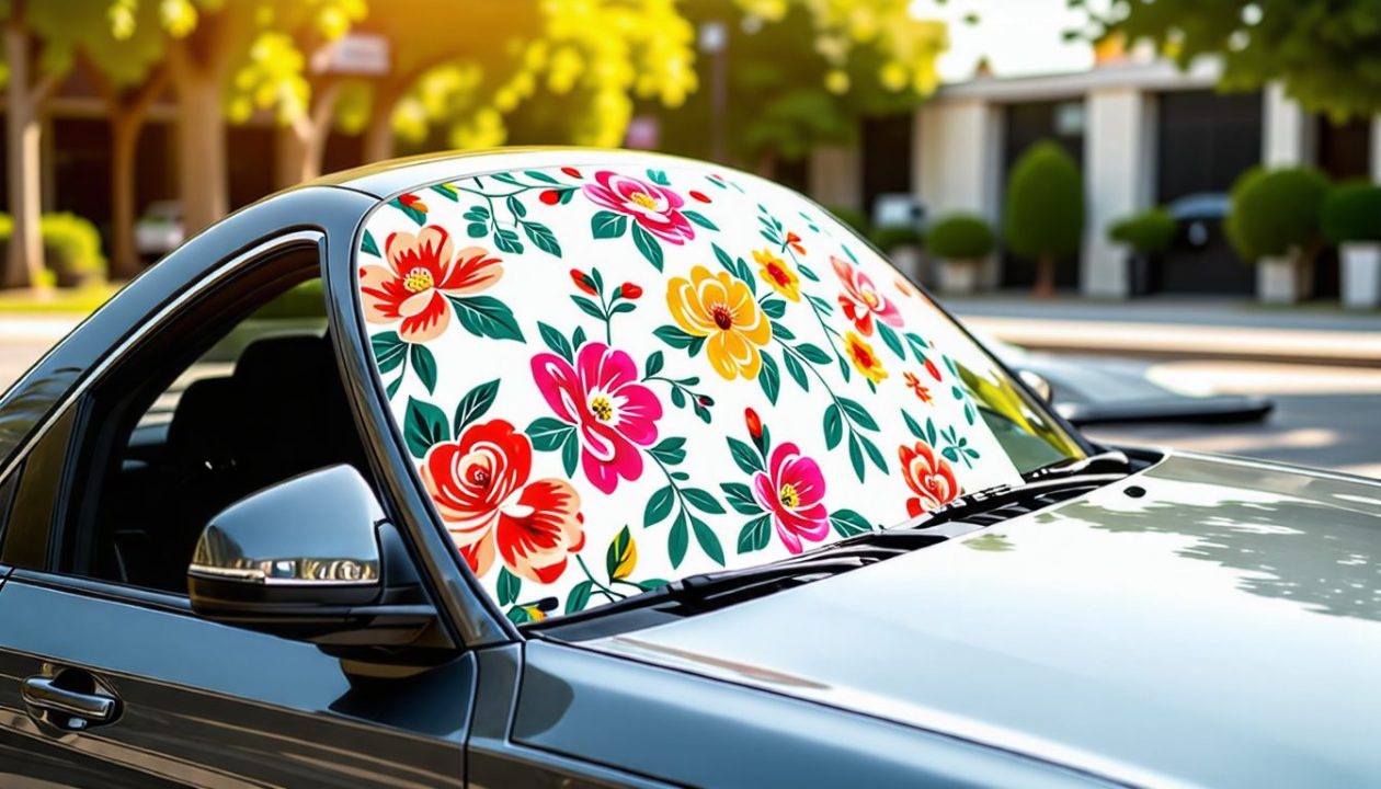 découvrez le pare-soleil rond pour voiture, alliant élégance et efficacité. protégez votre véhicule des rayons uv tout en ajoutant une touche de style unique à votre intérieur. idéal pour les trajets estivaux, ce pare-soleil est un indispensable pour tout conducteur soucieux de son confort et de l'esthétique de sa voiture.