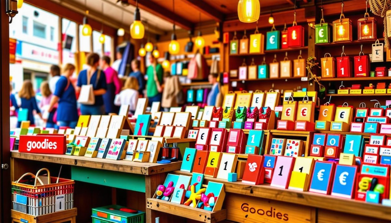 découvrez notre sélection de goodies à seulement 1 euro ! des trésors uniques et amusants pour apporter une touche de joie et de couleur à votre quotidien sans se ruiner.