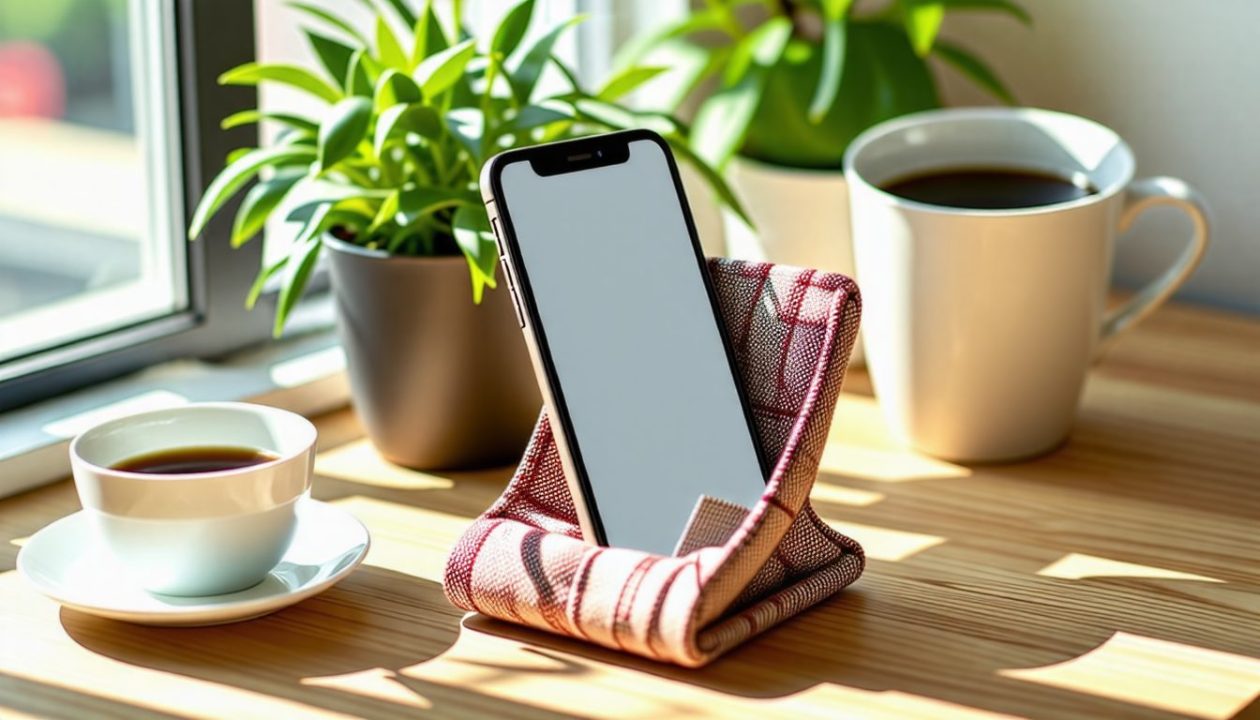 découvrez le charme et la praticité du support téléphone en tissu. le soutien parfait pour votre smartphone, alliant style et fonctionnalité. idéal pour embellir votre espace tout en gardant votre appareil à portée de main.