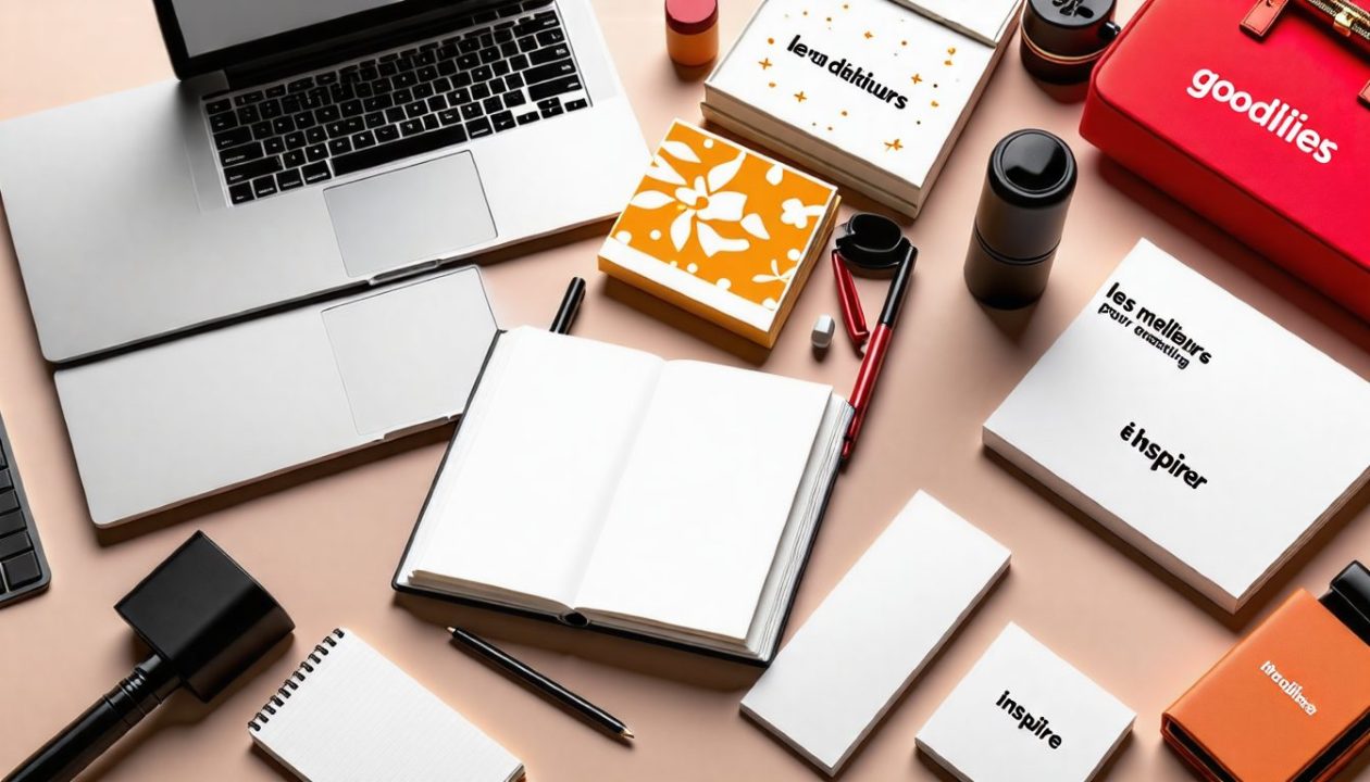 découvrez notre sélection des meilleurs goodies marketing pour séduire vos clients et inspirer votre équipe. transformez vos événements en moments mémorables avec des cadeaux innovants et personnalisés qui marquent les esprits.