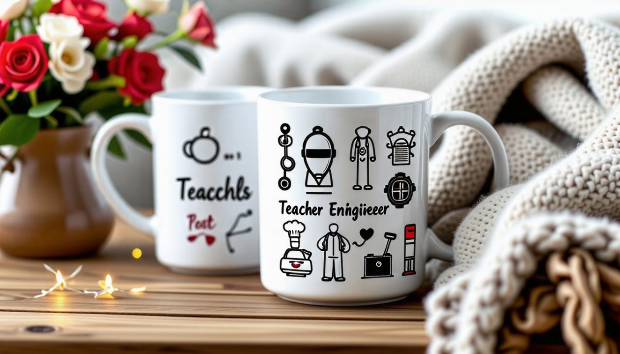 découvrez comment offrir une tasse personnalisée à votre partenaire, un cadeau unique et inspirant qui s'adapte à chaque métier. idéal pour exprimer votre amour tout en célébrant leur profession, cette tasse deviendra un compagnon quotidien au bureau comme à la maison.