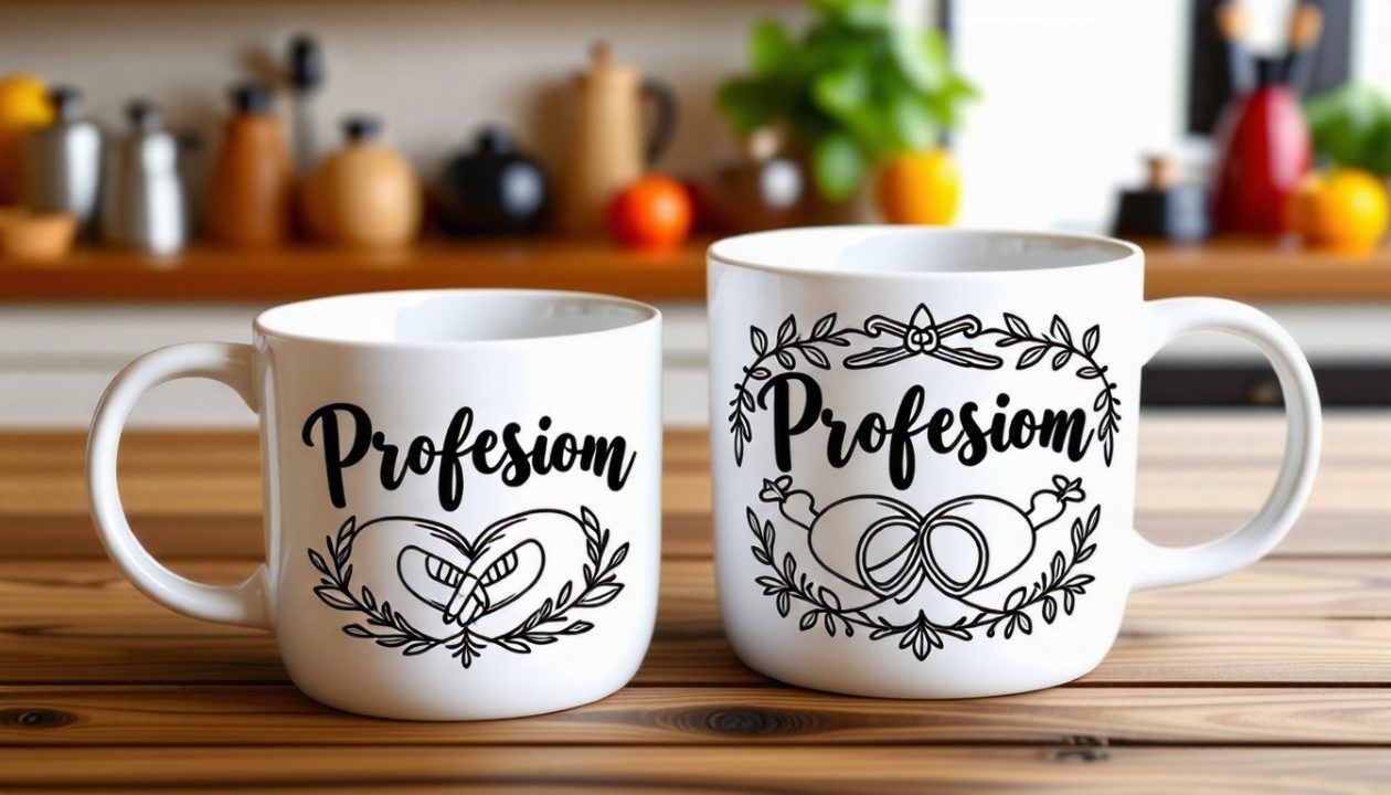 découvrez notre tasse couple personnalisée, un cadeau unique qui célèbre l'amour et l'unité. parfaite pour les couples, elle inspire des moments de complicité au quotidien et rappelle l'importance des liens qui nous unissent.