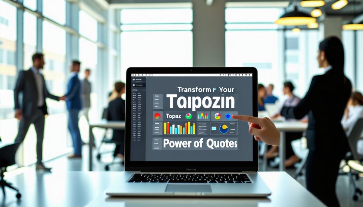 découvrez comment topaz devis peut révolutionner vos projets en vous offrant des solutions innovantes et personnalisées. optimisez votre gestion de devis et améliorez votre efficacité dès aujourd'hui!