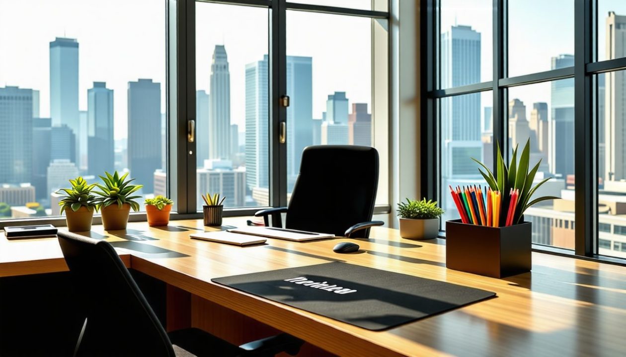 découvrez comment transformer votre espace de travail en ajoutant des accessoires de bureau personnalisés qui reflètent votre style et améliorent votre confort. optimisez votre productivité avec des solutions uniques et fonctionnelles.